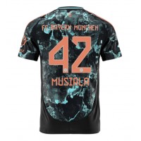 Camiseta Bayern Munich Jamal Musiala #42 Visitante Equipación 2024-25 manga corta